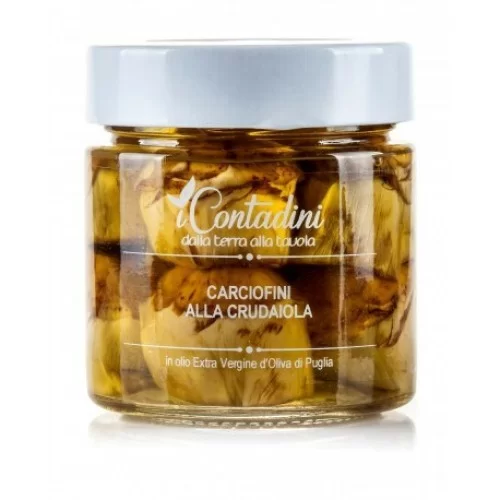 I Contadini Carciofini alla Crudaiola in Olio Extravergine