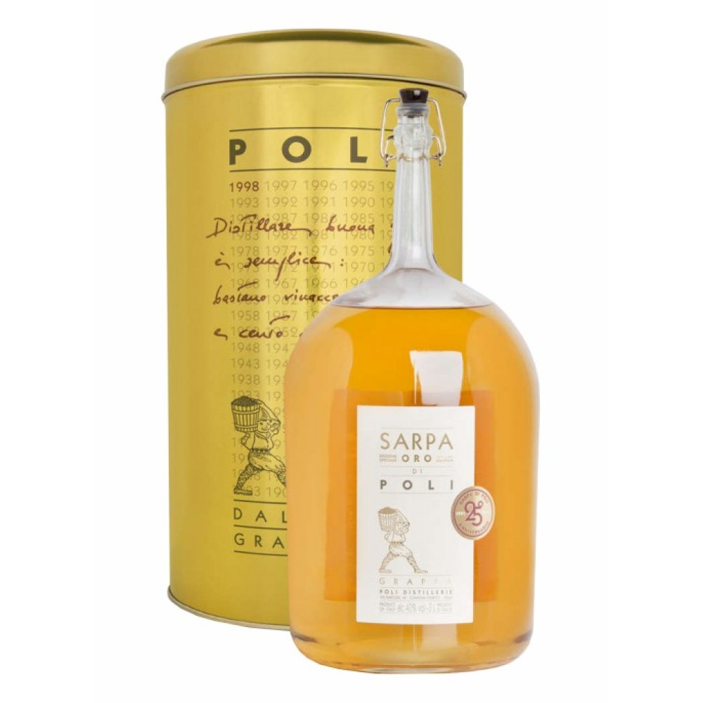 Poli Grappa Sarpa Oro jeroboam