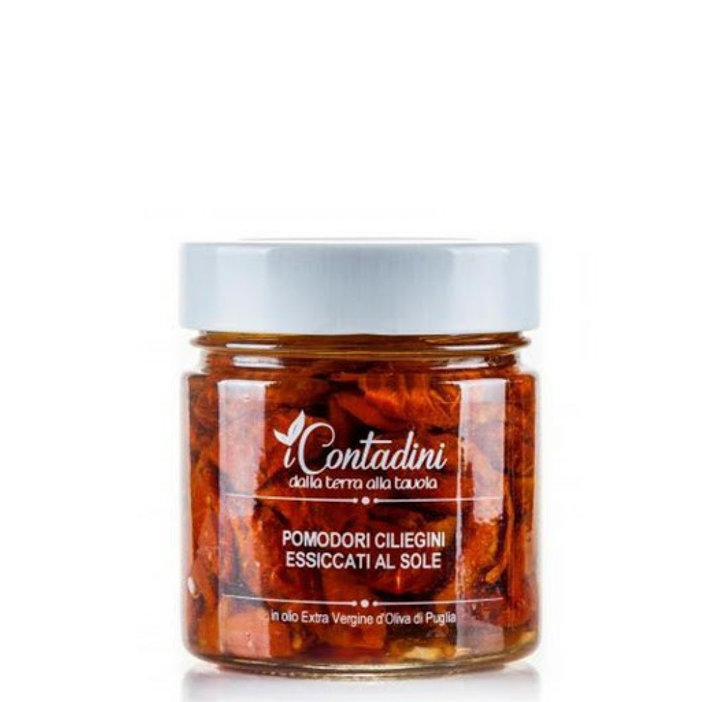 I Contadini Pomodori Ciliegini Essiccati al Sole in Olio Extra Vergine di Oliva 230g