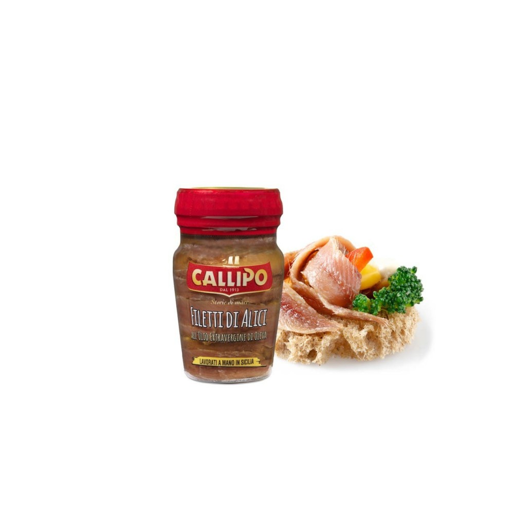 Callipo Filetti di Alici in Olio di Oliva 75g