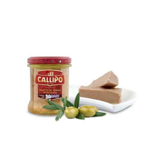Callipo Filetti di Tonno in Olio di Oliva  Riserva Oro 150 g