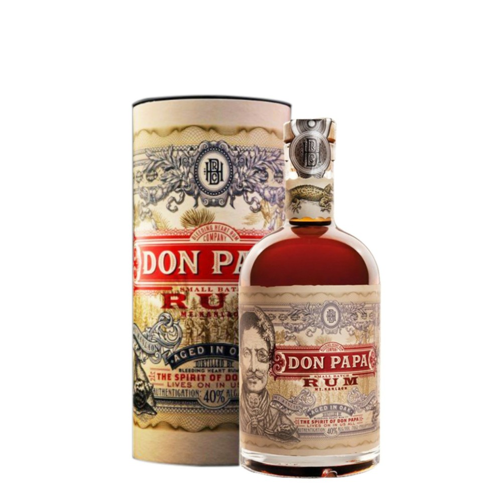 Rum Don Papa con Astuccio