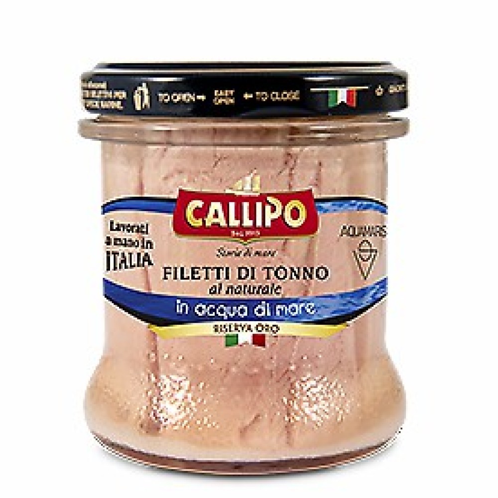Callipo Filetti di Tonno in Acqua di Mare 150g
