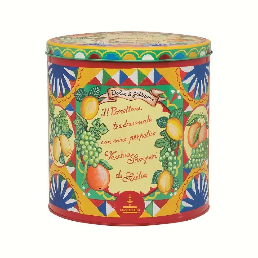 Fiasconaro Panettone Dolce & Gabbana con Vino Vecchio Samperi Fiasconaro Panettone Dolce & Gabbana con Vino Vecchio Samperi