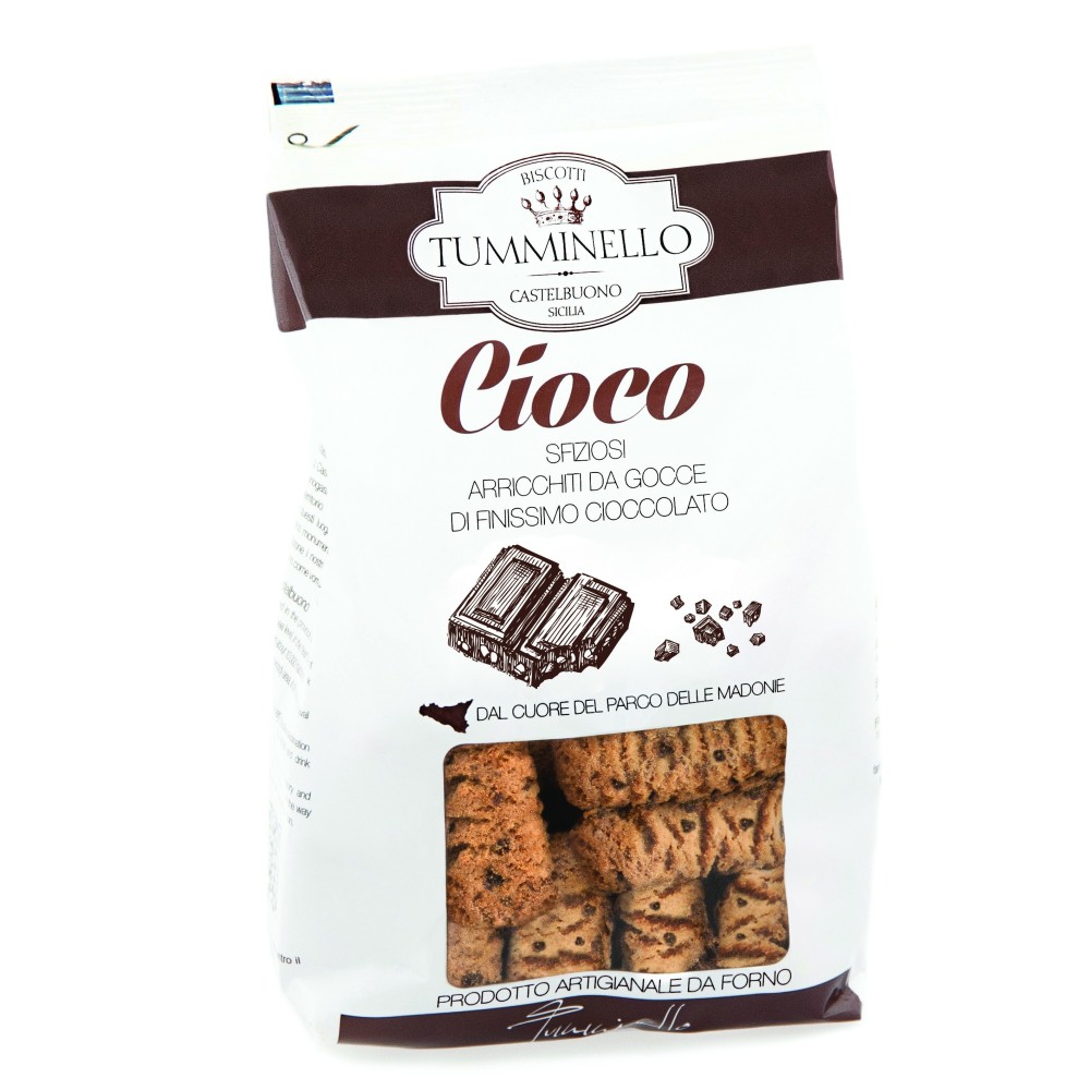Tumminello Biscotti Colazione Con Gocce di Cioccolato Cioco