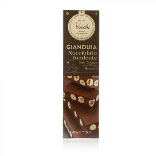 Venchi Gianduia Nocciolato Fondente 200g