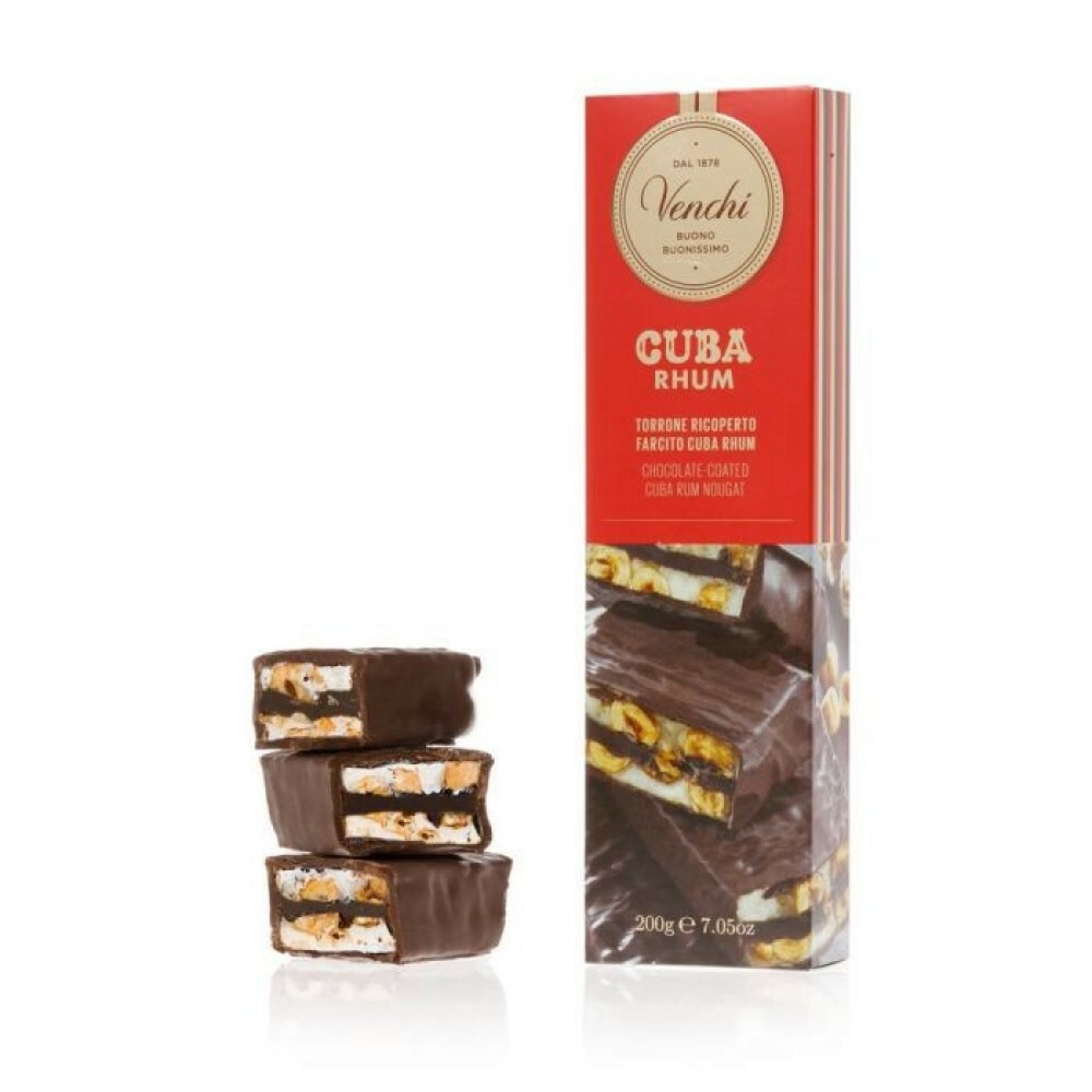 Venchi Torrone Ricoperto Farcito Cuba Rhum 200g