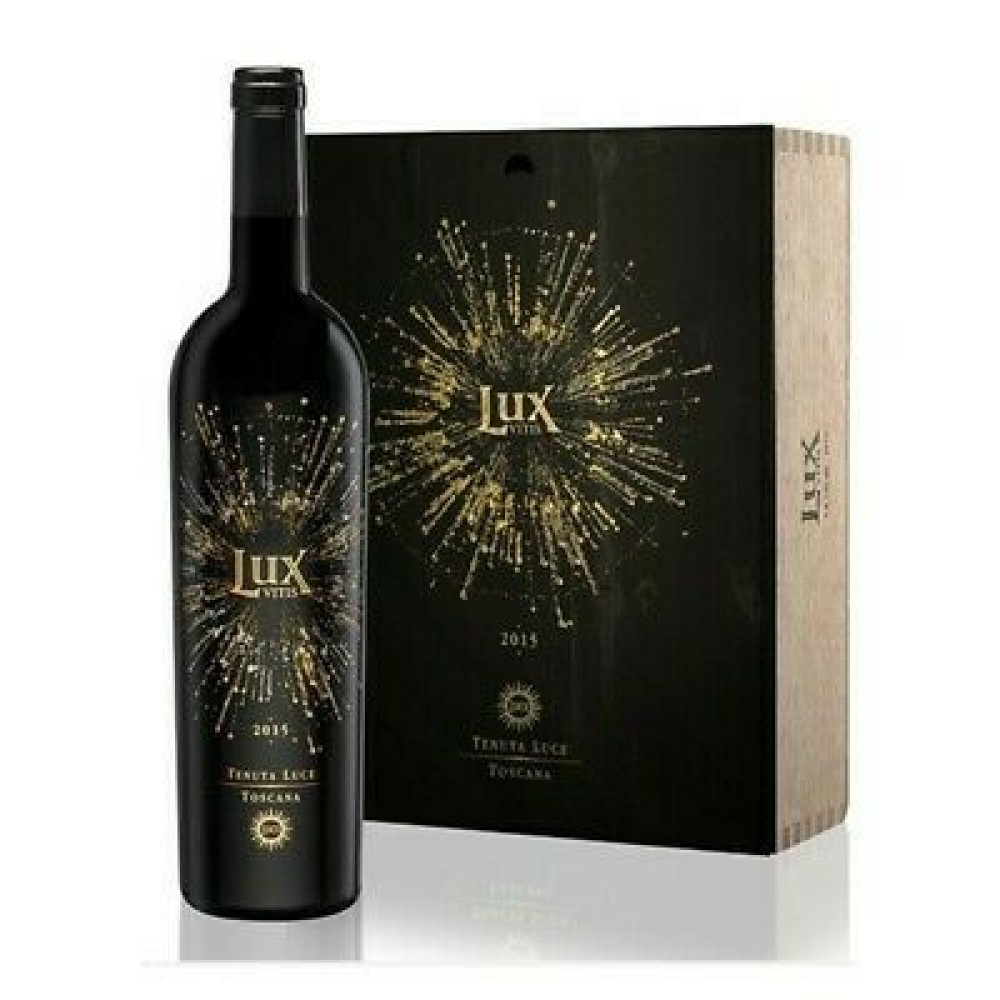 Tenuta Luce Lux Vitis  2017 Cassa in Legno 3 Bt