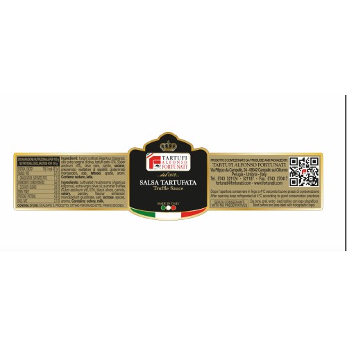 Tartufi Alfonso Fortunati Salsa Tartufata 250g