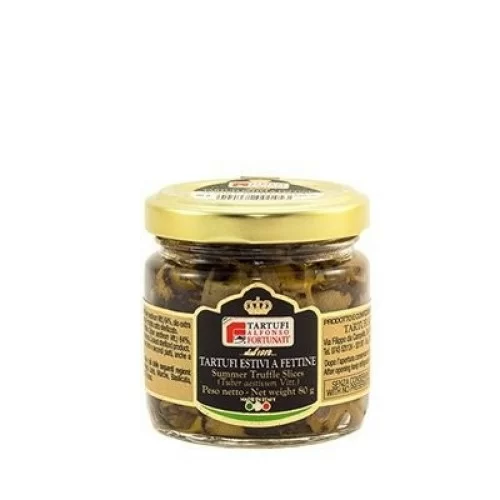 Alfonso Fortunati Tartufi Neri Estivi A Fette 80g