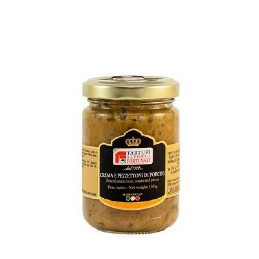 Alfonso Fortunati Crema e Pezzettini di Porcini 130g Alfonso Fortunati Crema e Pezzettini di Porcini 130g