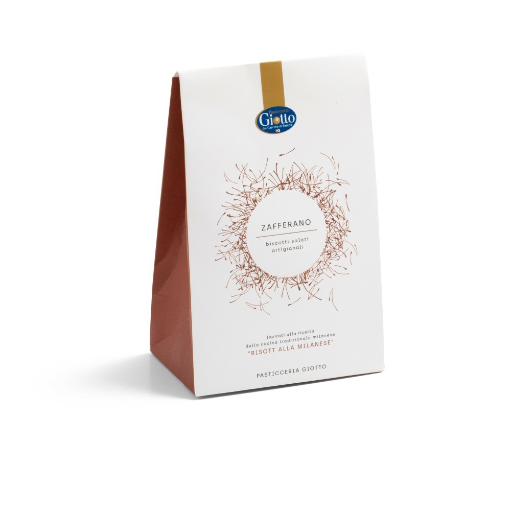 Pasticceria Giotto Carcere di Padova Biscotti Salati Artigianali allo Zafferano 180g