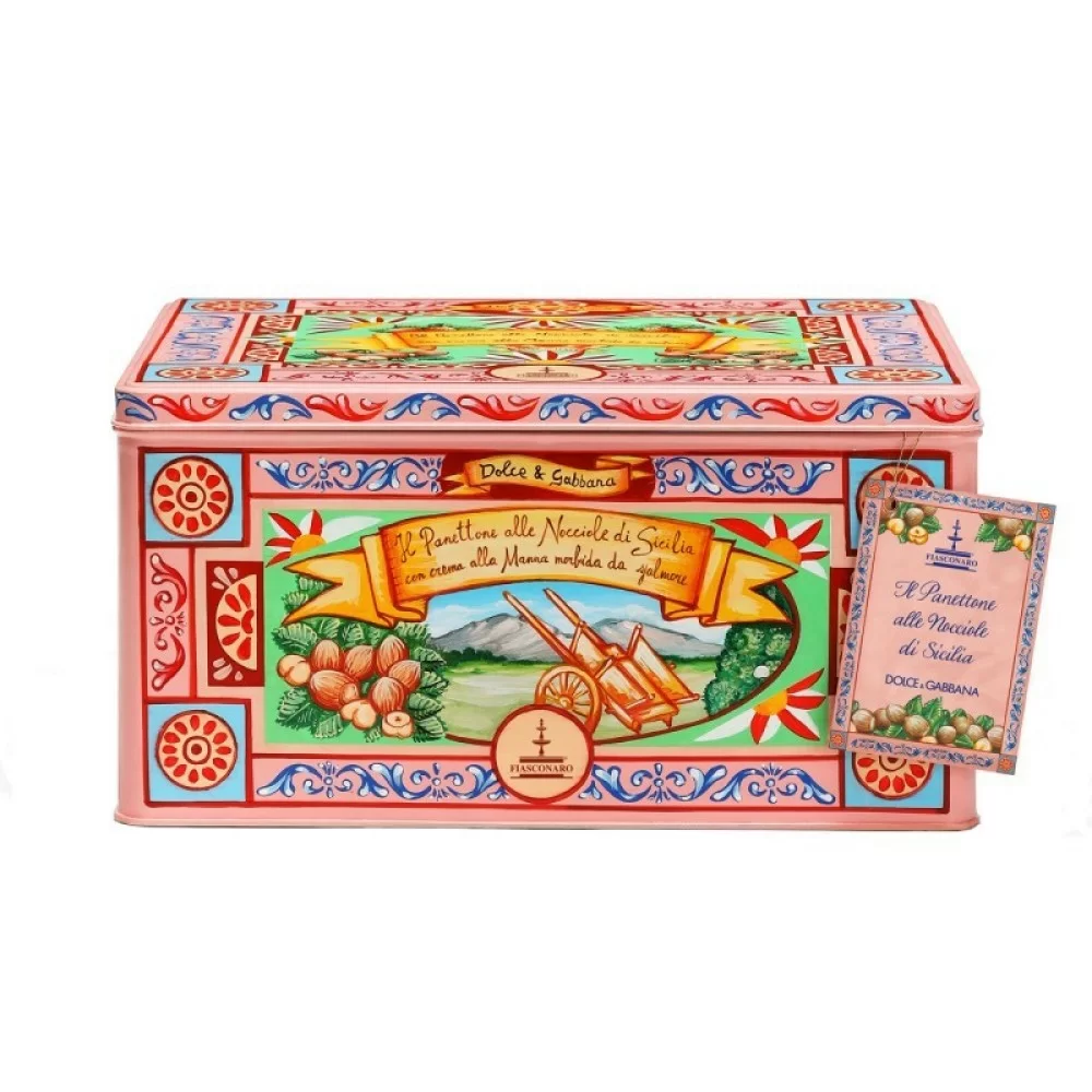 Fiasconaro Panettone Dolce&Gabbana alle nocciole di Sicilia e crema di Manna