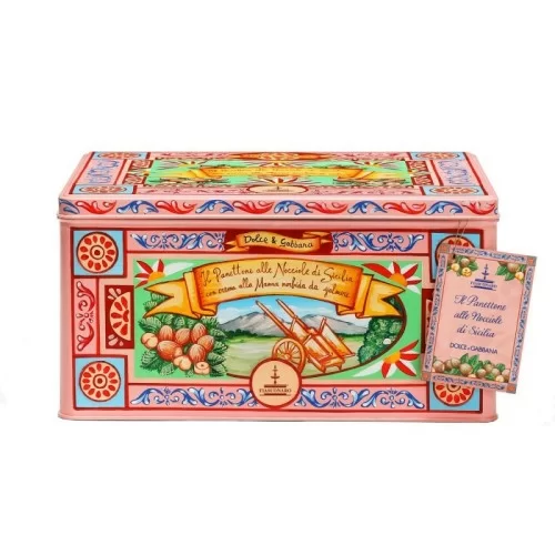 Fiasconaro Panettone Dolce&Gabbana alle nocciole di Sicilia e crema di Manna
