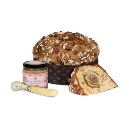 Fiasconaro Panettone Dolce&Gabbana alle nocciole di Sicilia e crema di Manna