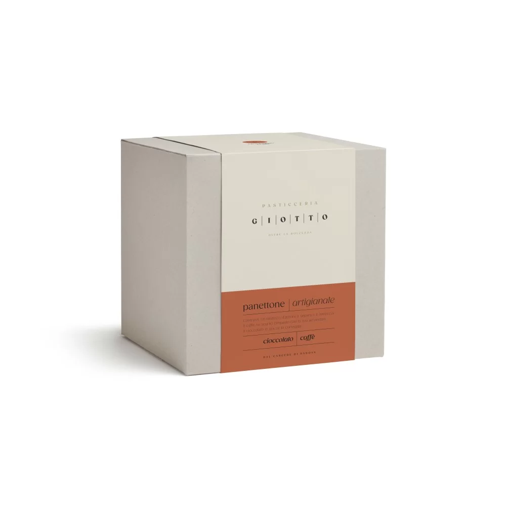Giotto Pasticceria del Carcere di Padova Panettone Caffè e Cioccolata 1kg