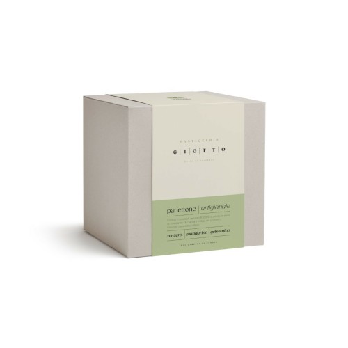 Giotto Pasticceria del Carcere di Padova Panettone Zenzero Mandarino e Gelsomino 1kg