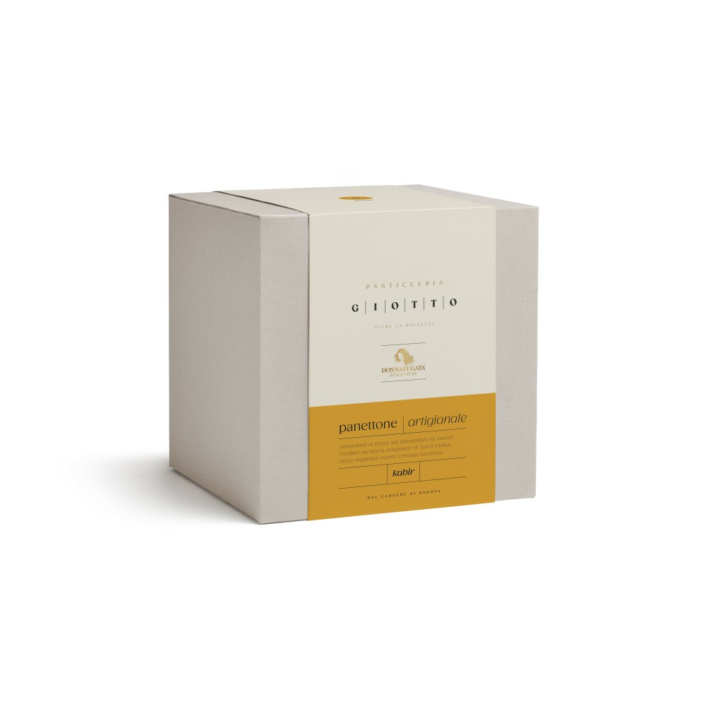 Giotto Pasticceria del Carcere di Padova Panettone Artigianale al Kabir Donna Fugata