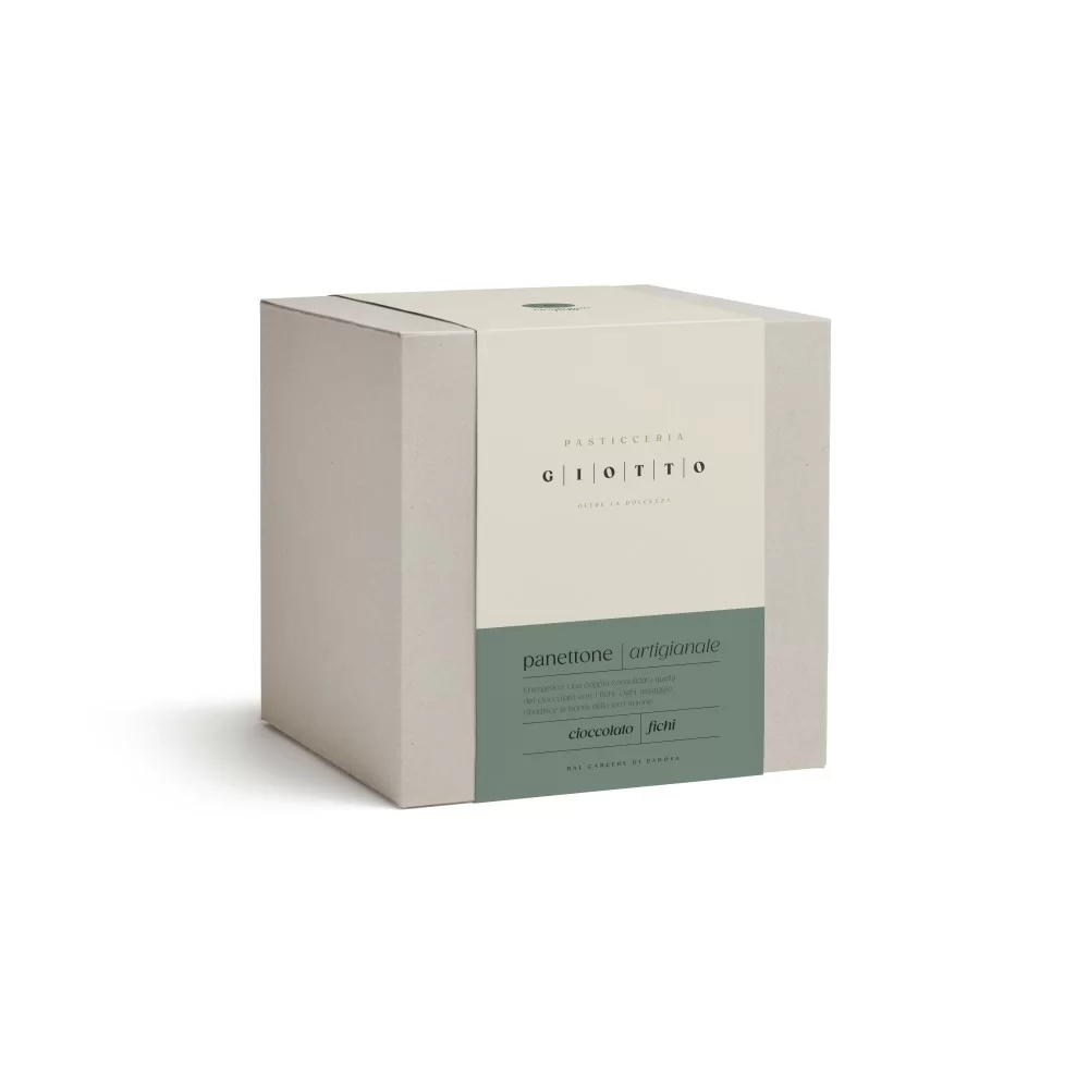 Giotto Pasticceria del Carcere di Padova Panettone Cioccolato e Fichi 1kg