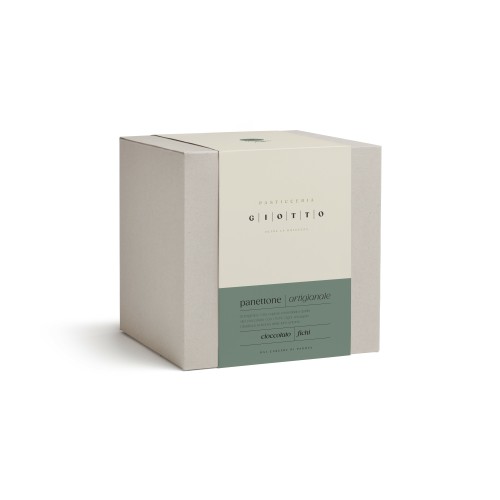 Giotto Pasticceria del Carcere di Padova Panettone Cioccolato e Fichi 1kg