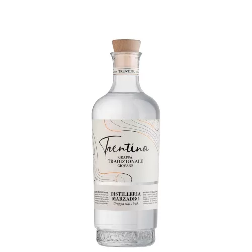 La Trentina Grappa Giovane Tradizionale Marzadro 70cl