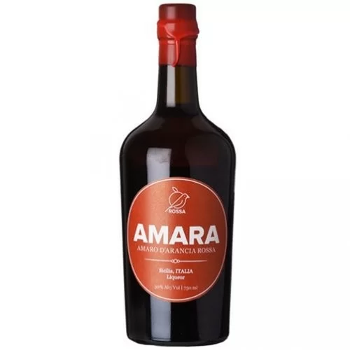 Amara - Amaro di Arancia Rossa, Rossa Agricola 50 cl Amara - Amaro di Arancia Rossa, Rossa Agricola 50 cl