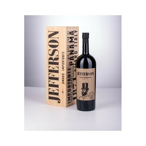 Vecchio Magazzino Doganale Jefferson Amaro Importante Astuccio Legno