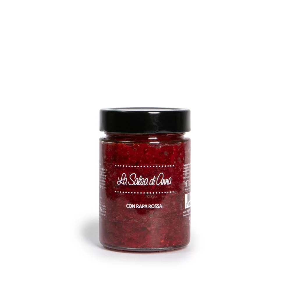 La salsa di Anna con Rapa rossa- La Giardiniera di Morgan