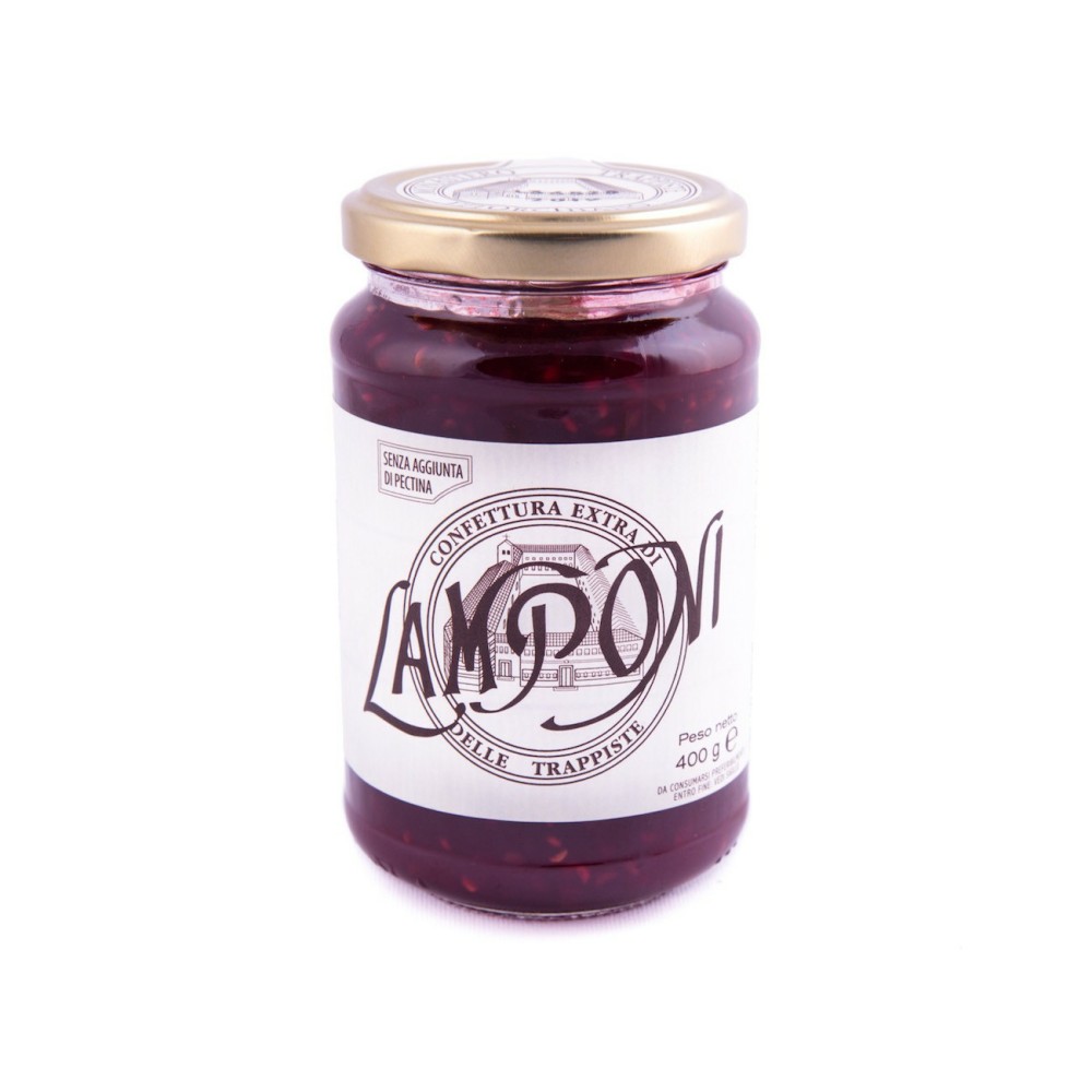 Confettura Extra di Lamponi Monastero delle Trappiste 400 g