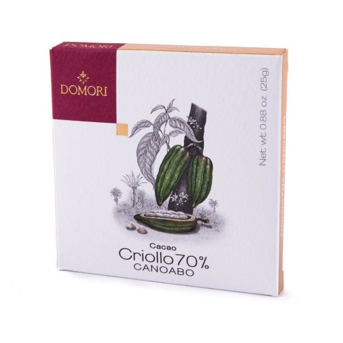 Dispensa Dolce Cacao Criollo 70 Canoabo Domori 25 g