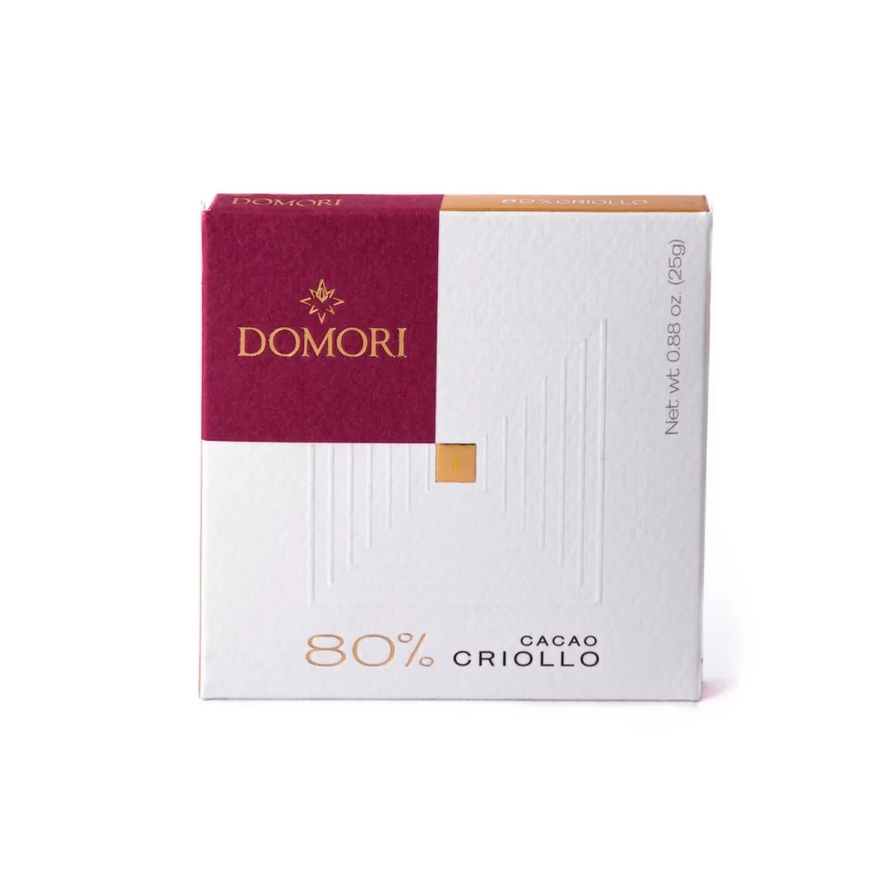 Dispensa Dolce Cacao Criollo 80 Domori 25 g