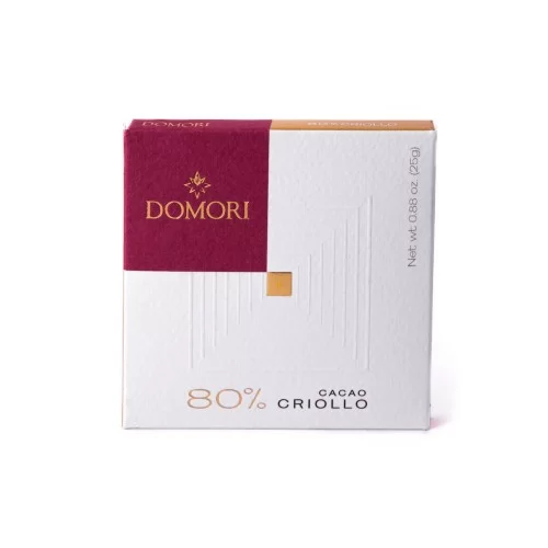Dispensa Dolce Cacao Criollo 80 Domori 25 g