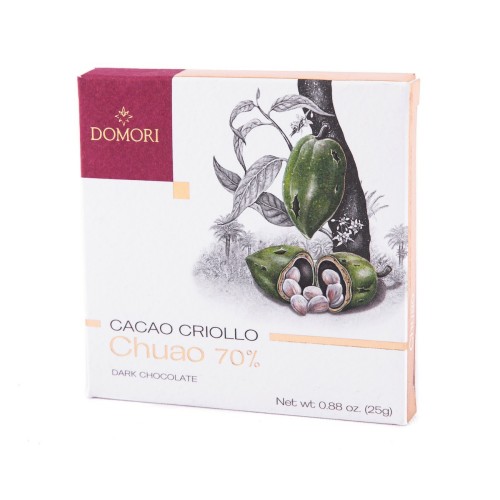 Dispensa Dolce Cacao Criollo Chuao 70 Domori 25 g