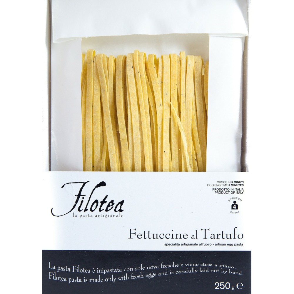 Pasta all' Uovo, Fettuccine  al Tartufo Filotea 250 g